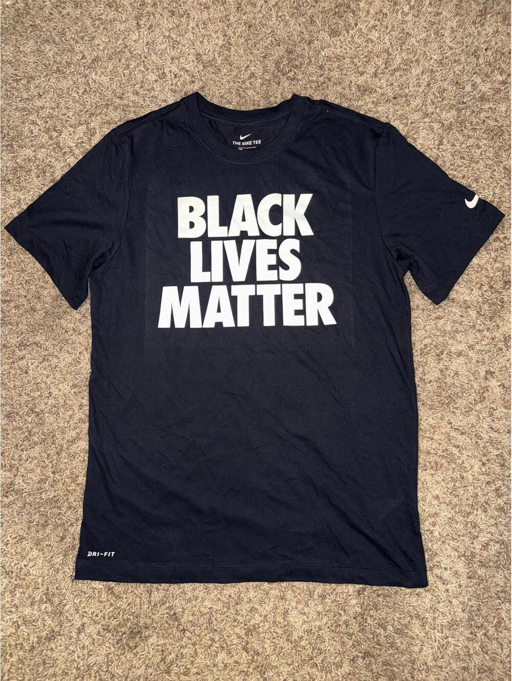 Nike Men’s Dri-Fit Black Lives Matter Team Issue T-Shirt RARE